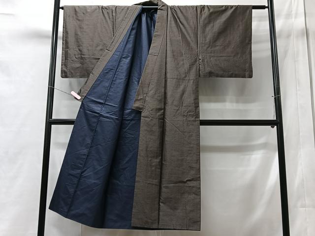 平和屋着物■男性 本場大島紬 80亀甲 総詰め 正絹 逸品 CABC7561xe