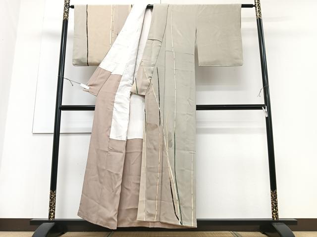 平和屋着物■訪問着 舞蝶文 金彩 正絹 逸品 CABC7582xe