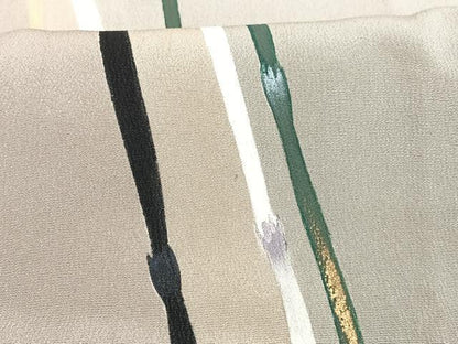 平和屋着物■訪問着 舞蝶文 金彩 正絹 逸品 CABC7582xe