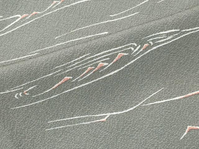 平和屋着物■上質な小紋 流水文 正絹 逸品 CABC7649ou
