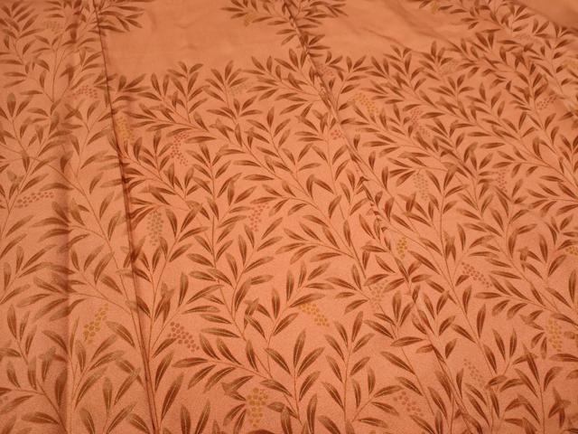 平和屋着物■訪問着 南天枝葉文 正絹 逸品 CABC7665ou
