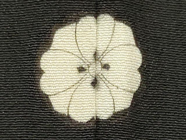 平和屋着物■豪華黒留袖　手描き　風景文　暈し染め　正絹　逸品　CABC7675ou