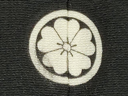 平和屋着物■豪華黒留袖　飛鶴風景文　金糸　正絹　逸品　CABC7679ou