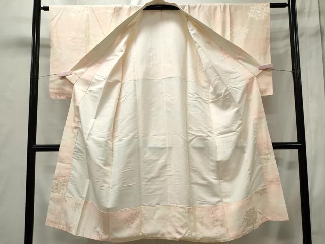 平和屋着物■長襦袢 袷 草花地紋 暈し染め 正絹 逸品 CABC7700ou