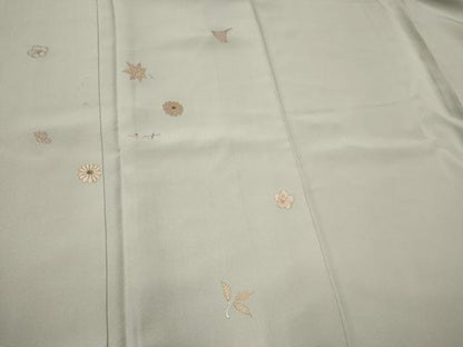 平和屋着物■色留訪問着 刺繍 舞花文 金彩 正絹 逸品 CABC7707ou