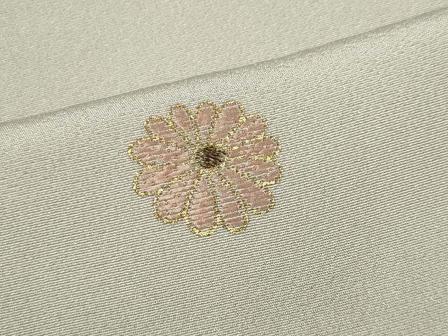 平和屋着物■色留訪問着 刺繍 舞花文 金彩 正絹 逸品 CABC7707ou
