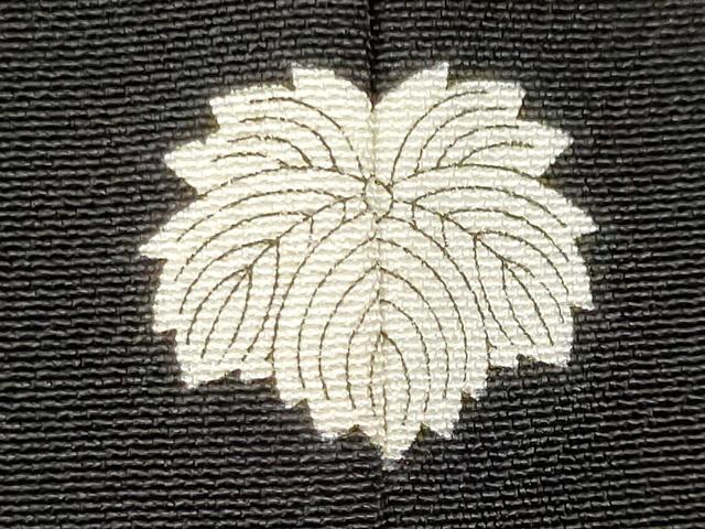 平和屋着物■豪華黒留袖 駒刺繍 飛鶴吉祥花文 金彩 正絹 逸品 CABC7729ou