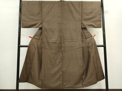 平和屋着物■男性 本場大島紬 80亀甲 総詰め 正絹 逸品 CABC7731ou
