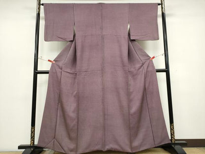 平和屋着物■江戸小紋　行儀　末波岩松　正絹　逸品　CABC7757ou