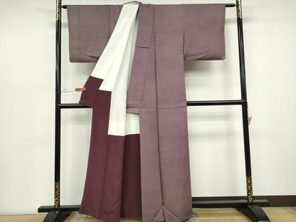 平和屋着物■江戸小紋　行儀　末波岩松　正絹　逸品　CABC7757ou