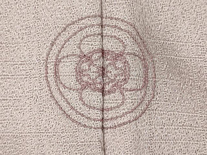 平和屋着物■訪問着　刺繍　扇面笹竹文　暈し染め　金彩　正絹　逸品　CABC7763ou