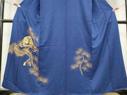 平和屋着物■訪問着　枝松双鳥文　金彩　正絹　逸品　CABC7765ou