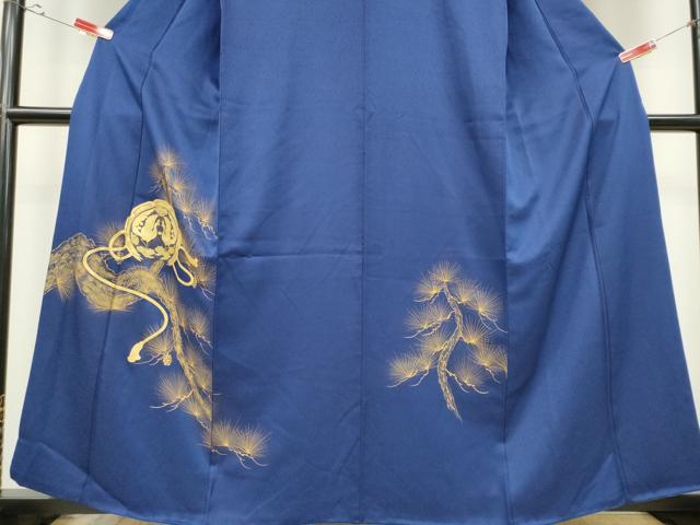 平和屋着物■訪問着　枝松双鳥文　金彩　正絹　逸品　CABC7765ou