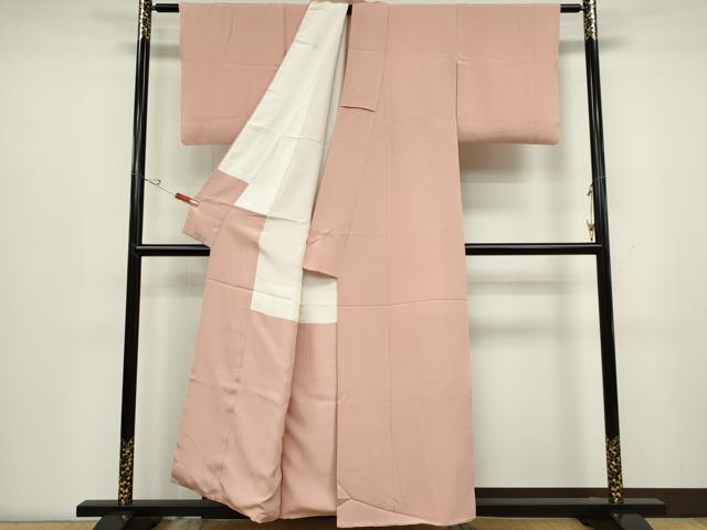 平和屋着物■上質な色無地　虹色　正絹　逸品　CABC7769ou