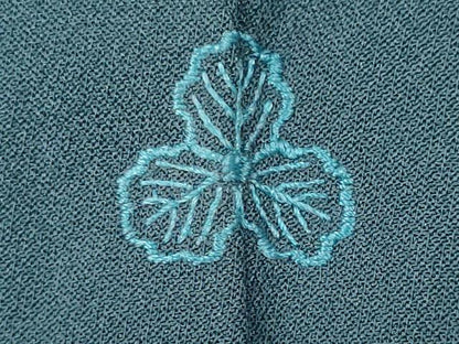平和屋着物■訪問着　刺繍　楓文　暈し染め　金糸　正絹　逸品　CABC7773ou