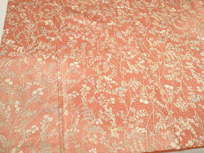 平和屋着物■訪問着　草花文　暈し染め　正絹　逸品　CABC7822ou