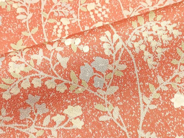 平和屋着物■訪問着　草花文　暈し染め　正絹　逸品　CABC7822ou