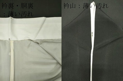 平和屋着物■豪華黒留袖　作家物　手描き　樹林文　蝋彩染　金銀彩　正絹　逸品　CABC7839ou