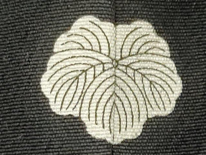 平和屋着物■豪華黒留袖　雪輪飛鶴花文　金彩　正絹　逸品　CABC7842ou