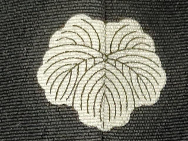 平和屋着物■豪華黒留袖　雪輪飛鶴花文　金彩　正絹　逸品　CABC7842ou