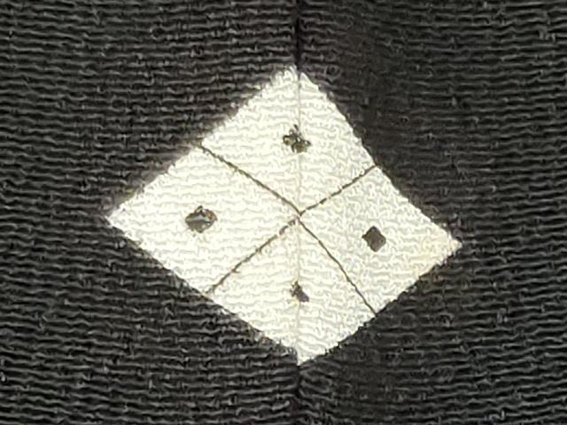 平和屋着物■豪華黒留袖　駒刺繍　吉祥草花文　金彩　正絹　逸品　CABC7844ou