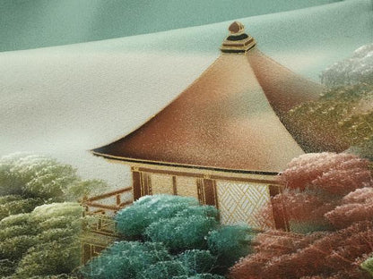 平和屋着物■豪華色留袖 作家物 風景文 暈し染め 金彩 正絹 逸品 CABC7859ou