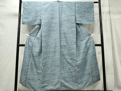 平和屋着物■上質な小紋　霞文　正絹　逸品　CABC7862ou