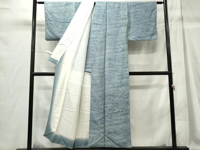 平和屋着物■上質な小紋　霞文　正絹　逸品　CABC7862ou