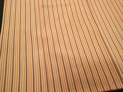 平和屋着物■上質な小紋　縞　正絹　逸品　未使用　CABC7871ou