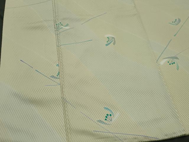 平和屋着物■上質な小紋　流水文　正絹　逸品　CABC7873ou