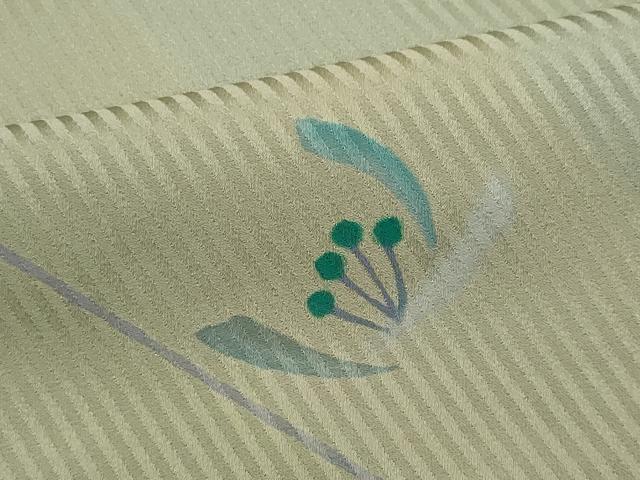 平和屋着物■上質な小紋　流水文　正絹　逸品　CABC7873ou