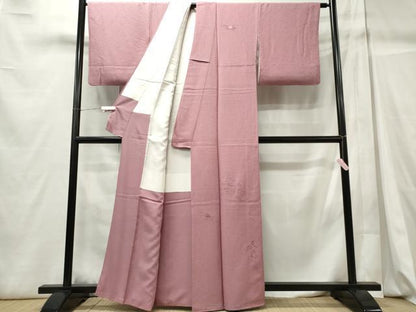 平和屋着物■中国三大刺繍 スワトウ刺繍 無地絵羽訪問着 花車文 正絹 逸品 CABC7890ou