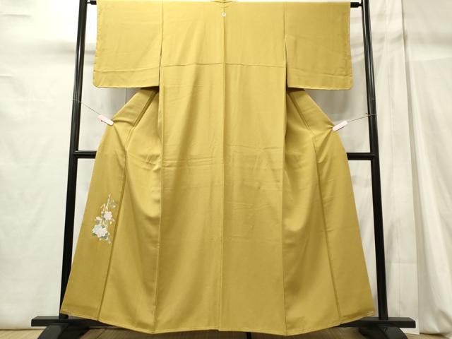 平和屋着物■豪華色留袖　草花文　正絹　逸品　CABC7913ou