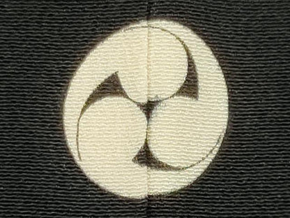 平和屋着物■豪華黒留袖　刺繍　立波飛鶴文　暈し染め　金銀彩　正絹　逸品　CABC7944ou