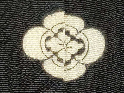 平和屋着物■豪華黒留袖　駒刺繍　風景文　暈し染め　金彩　正絹　逸品　CABC7945ou