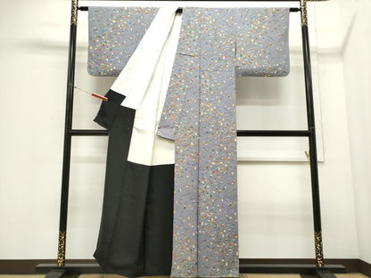 平和屋着物■上質な小紋 陶器文 正絹 逸品 CABC7946ou