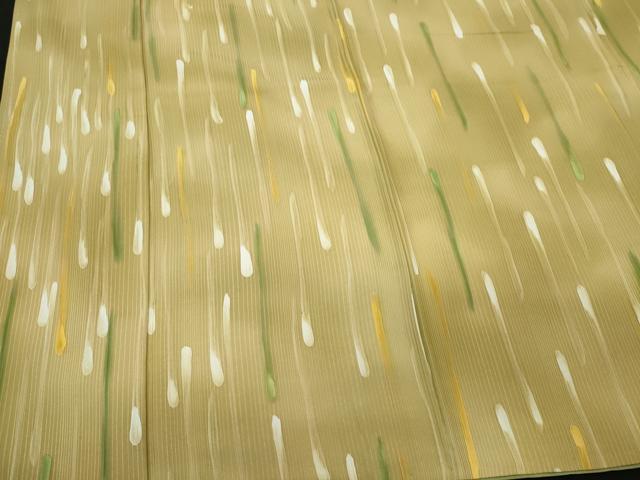 平和屋着物■上質な小紋 幾何学文 暈し染め 正絹 逸品 CABC7961ou