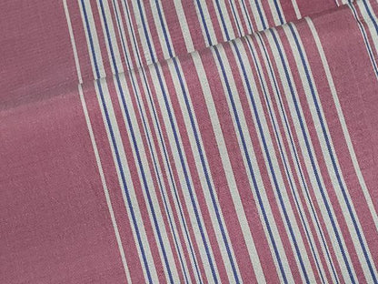 平和屋着物■上質な紬　縞　正絹　逸品　CABC7962ou