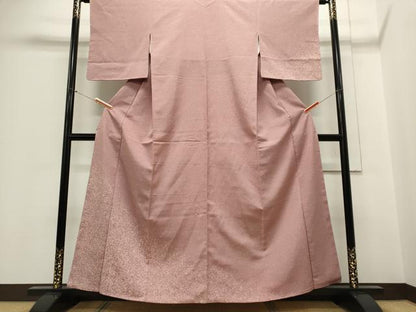 平和屋着物■訪問着 紬地 霞文 正絹 逸品 未使用 CABC7983ou