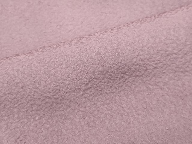 平和屋着物■上質な色無地 紅藤色 正絹 逸品 CABC8000ou