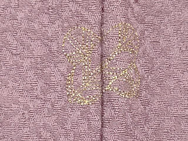 平和屋着物■上質な色無地 紅藤色 正絹 逸品 CABC8000ou
