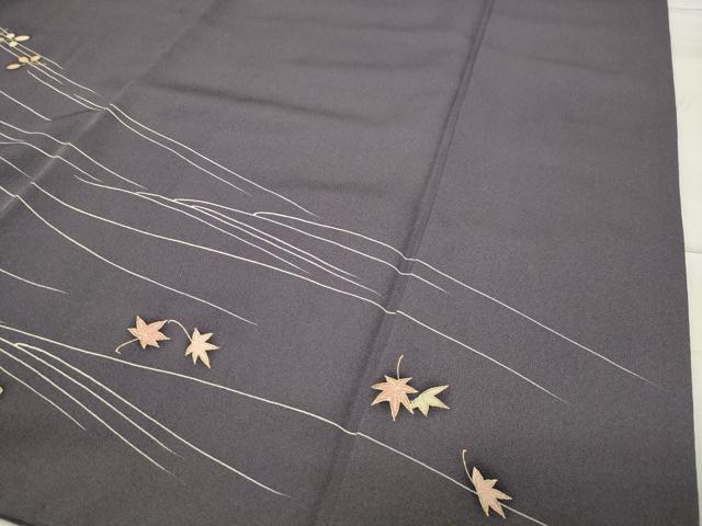 平和屋着物●訪問着 駒刺繍 花筏 金彩 正絹 逸品 CABC8014gh