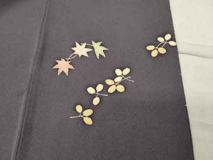 平和屋着物●訪問着 駒刺繍 花筏 金彩 正絹 逸品 CABC8014gh