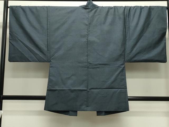 平和屋着物●男性 本場大島紬 アンサンブル 100亀甲 総詰め 正絹 逸品 CABC8016gh