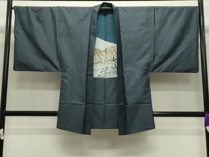 平和屋着物●男性 本場大島紬 アンサンブル 100亀甲 総詰め 正絹 逸品 CABC8016gh