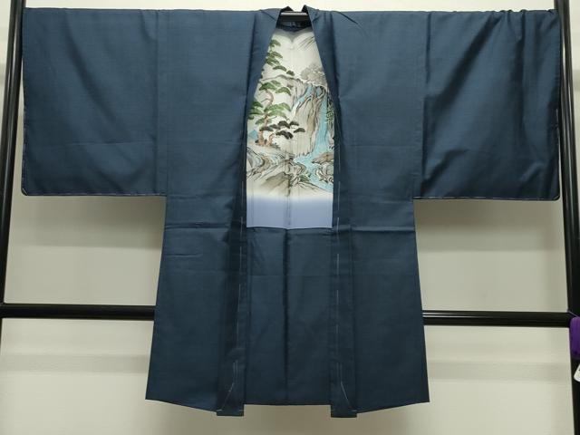 平和屋着物●男性 本場大島紬 アンサンブル 100亀甲 総詰め 正絹 逸品 未使用 CABC8017gh