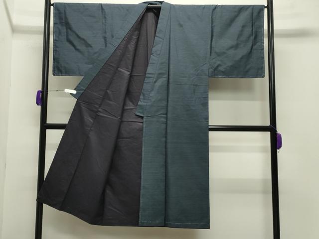 平和屋着物●男性 本場大島紬 アンサンブル 亀甲文様 正絹 逸品 未使用 CABC8018gh
