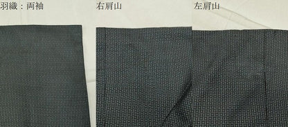 平和屋着物●男性 本場大島紬 アンサンブル 80亀甲 総詰め 山田実作 証紙付き 正絹 逸品 CABC8019gh