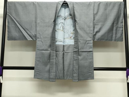 平和屋着物●男性 本場大島紬 アンサンブル 100亀甲 総詰め みなみ紬謹製 正絹 逸品 CABC8023gh
