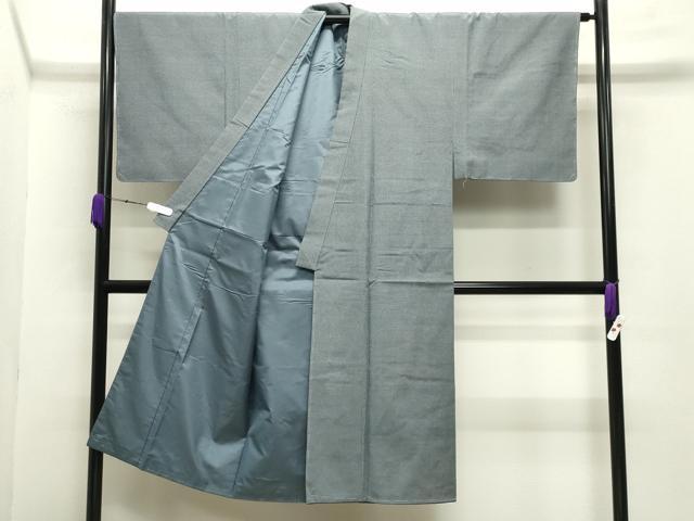 平和屋着物●男性 本塩沢 110亀甲 武田清三郎作 宮田俊夫作 総詰め 証紙付き 正絹 逸品 未使用 CABC8029gh